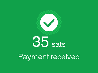 Payment received (celebration) still