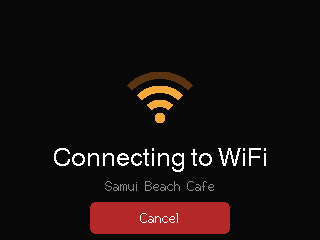 Connecting to WiFi frame 2 of 16