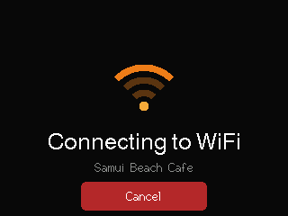 Connecting to WiFi frame 6 of 16