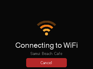 Connecting to WiFi still