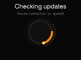 Firmware update frame 1 of 16