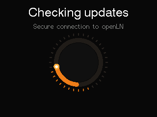 Firmware update frame 2 of 16