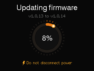 Firmware update frame 5 of 16