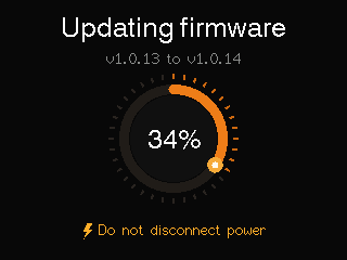 Firmware update frame 7 of 16