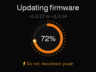 Firmware update frame 10 of 16
